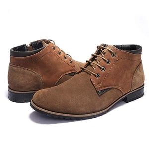 New Style Men Suede Leather Chukka Boots Durable
